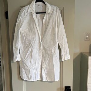 ASOS White Long Sleeve Dress